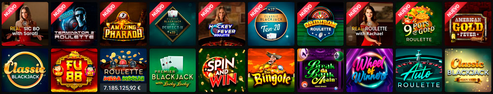 Juegos de Casino y de Mesa